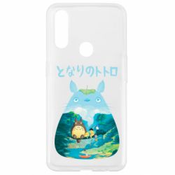 Чехол для Oppo A31 Тоторо на рыбалке - PrintSalon