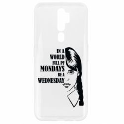 Чехол для Oppo A5/A9 2020 Wednesday girl - PrintSalon