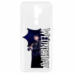 Чехол для Oppo A5/A9 2020 Wendesday Addams - PrintSalon