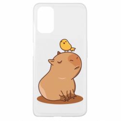 Чохол для Oppo A52 / A72 / A92Капібара з пташкою