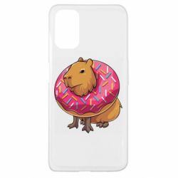 Чехол для Oppo A52/A72/A92 Пончик с капибарой - PrintSalon