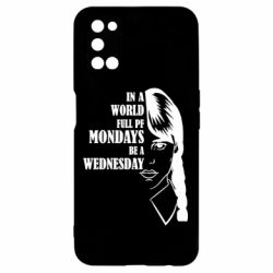 Чехол для Oppo A52/A72/A92 Wednesday girl - PrintSalon