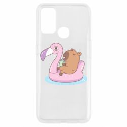 Чехол для Oppo A53/A32/A33 Capybara Chilling