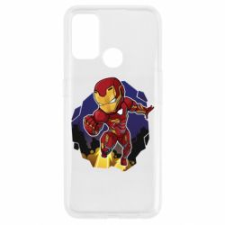 Чехол для Oppo A53/A32/A33 Flying Iron man