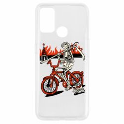 Чохол для Oppo A53 / A32 / A33Смерть із косою у вінку! Гарячий кремль - PrintSalon