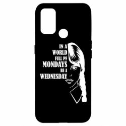 Чехол для Oppo A53/A32/A33 Wednesday girl - PrintSalon