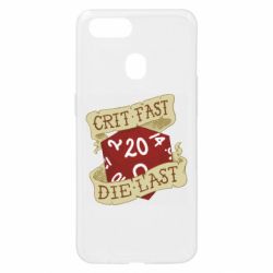 Чехол для Oppo A5s/A12 Crit fast - die last - PrintSalon