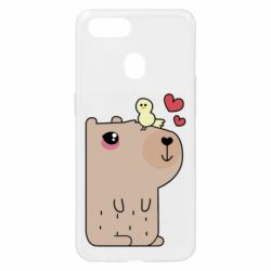 Чехол для Oppo A5s/A12 Капибара с цыпленком - PrintSalon