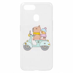 Чехол для Oppo A5s/A12 Капибара и Морская свинка