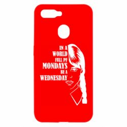 Чехол для Oppo A5s/A12 Wednesday girl - PrintSalon