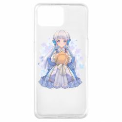 Чехол для Oppo A73 Аяка в стиле Фонтейна - PrintSalon