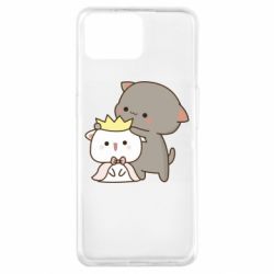 Чехол для Oppo A73 Чиби котики - PrintSalon