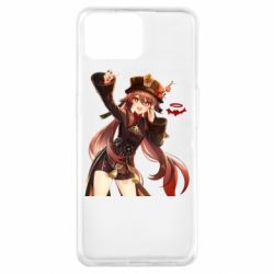 Чехол для Oppo A73 Ху Тао Геншин - PrintSalon