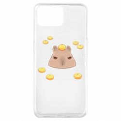 Чехол для Oppo A73 Морда капибары - PrintSalon