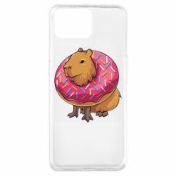 Чехол для Oppo A73 Пончик с капибарой - PrintSalon