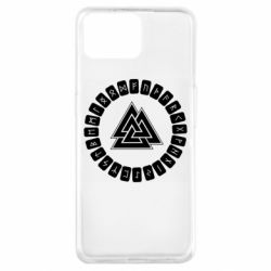 Чехол для Oppo A73 Scandinavian Runes And Walknut - PrintSalon