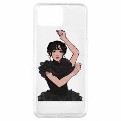 Чехол для Oppo A73 Уэнсдей арт - PrintSalon