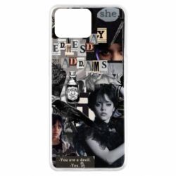 Чехол для Oppo A73 Венздей Адамс.-PrintSalon Чехол для Oppo A73 Венздей Адамс.