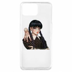 Чехол для Oppo A73 Венсдей и Вещь-PrintSalon Чехол для Oppo A73 Венсдей и Вещь