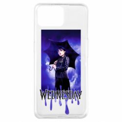 Чехол для Oppo A73 Wednesday Text Logo-PrintSalon Чехол для Oppo A73 Wednesday Text Logo