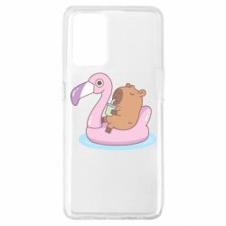 Чехол для Oppo A74 4G Capybara Chilling - PrintSalon