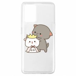 Чехол для Oppo A74 4G Чиби котики - PrintSalon