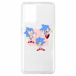 Чехол для Oppo A74 4G Funny Sonic - PrintSalon