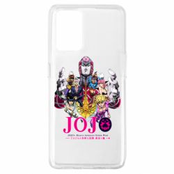 Чехол для Oppo A74 4G JoJo Golden Wind - PrintSalon