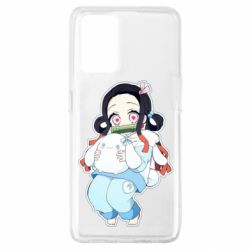 Чехол для Oppo A74 4G Very cute Nezuko - PrintSalon