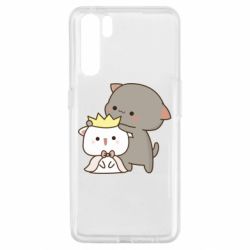 Чехол для Oppo A91/Reno3 Чиби котики - PrintSalon