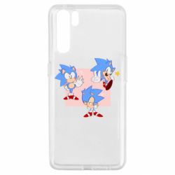 Чохол для Oppo A91 / Reno3Funny Sonic