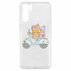 Чехол для Oppo A91/Reno3 Капибара и Морская свинка - PrintSalon