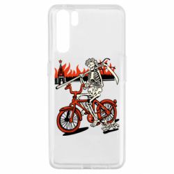 Чохол для Oppo A91 / Reno3Смерть із косою у вінку! Гарячий кремль - PrintSalon