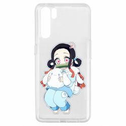 Чехол для Oppo A91/Reno3 Very cute Nezuko - PrintSalon