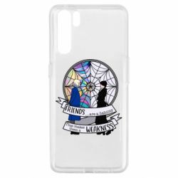 Чехол для Oppo A91/Reno3 Wednesday and friends - PrintSalon