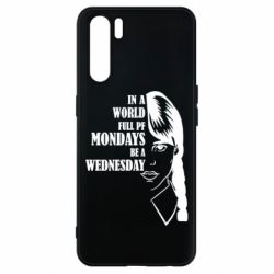 Чехол для Oppo A91/Reno3 Wednesday girl - PrintSalon