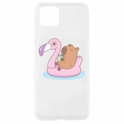 Чехол для Oppo A92s Capybara Chilling - PrintSalon