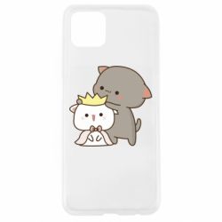 Чехол для Oppo A92s Чиби котики - PrintSalon