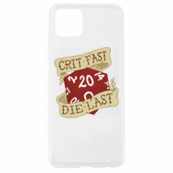 Чехол для Oppo A92s Crit fast - die last - PrintSalon