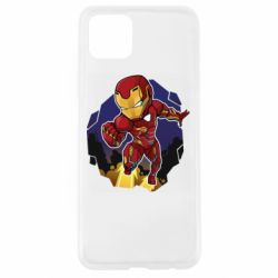 Чехол для Oppo A92s Flying Iron man - PrintSalon