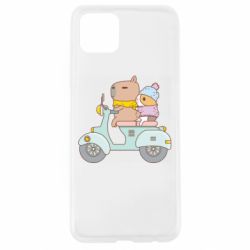 Чехол для Oppo A92s Капибара и Морская свинка - PrintSalon