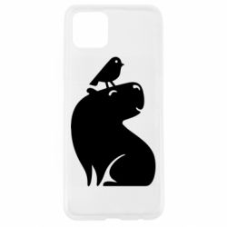 Чохол для Oppo A92sКопібара та Пташка - PrintSalon