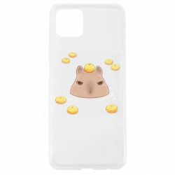 Чехол для Oppo A92s Морда капибары - PrintSalon