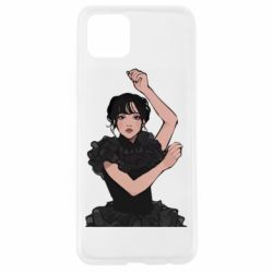 Чехол для Oppo A92s Уэнсдей арт - PrintSalon