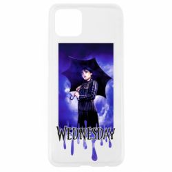 Чехол для Oppo A92s Wednesday Text Logo - PrintSalon