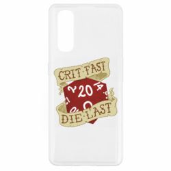 Чехол для Oppo Find X2 Crit fast - die last - PrintSalon