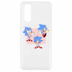 Чехол для Oppo Find X2 Funny Sonic - PrintSalon