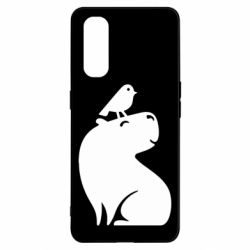 Чохол для Oppo Find X2Копібара та Пташка - PrintSalon