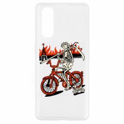 Чохол для Oppo Find X2Смерть із косою у вінку! Гарячий кремль