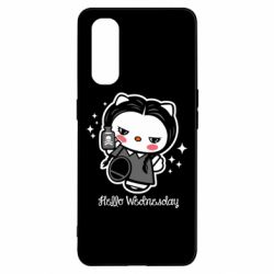 Чехол для Oppo Find X2 Wednesday Hello Kitty - PrintSalon
